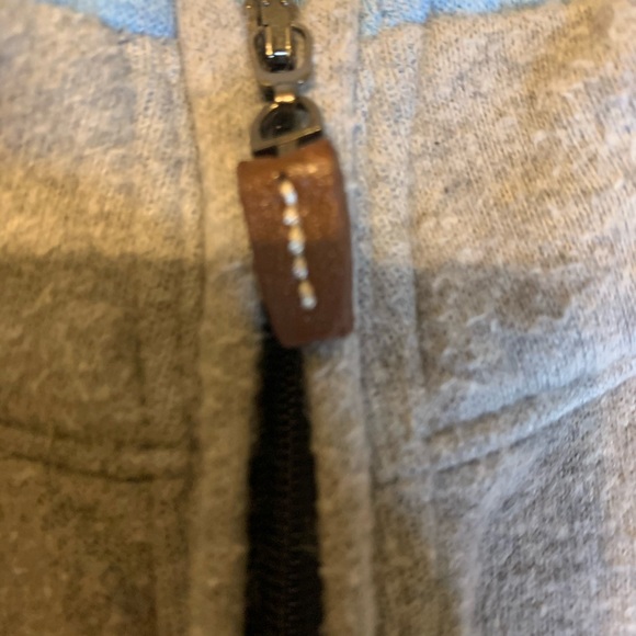 Peter Millar Gray 1/4 zip, XL - Picture 3 of 4